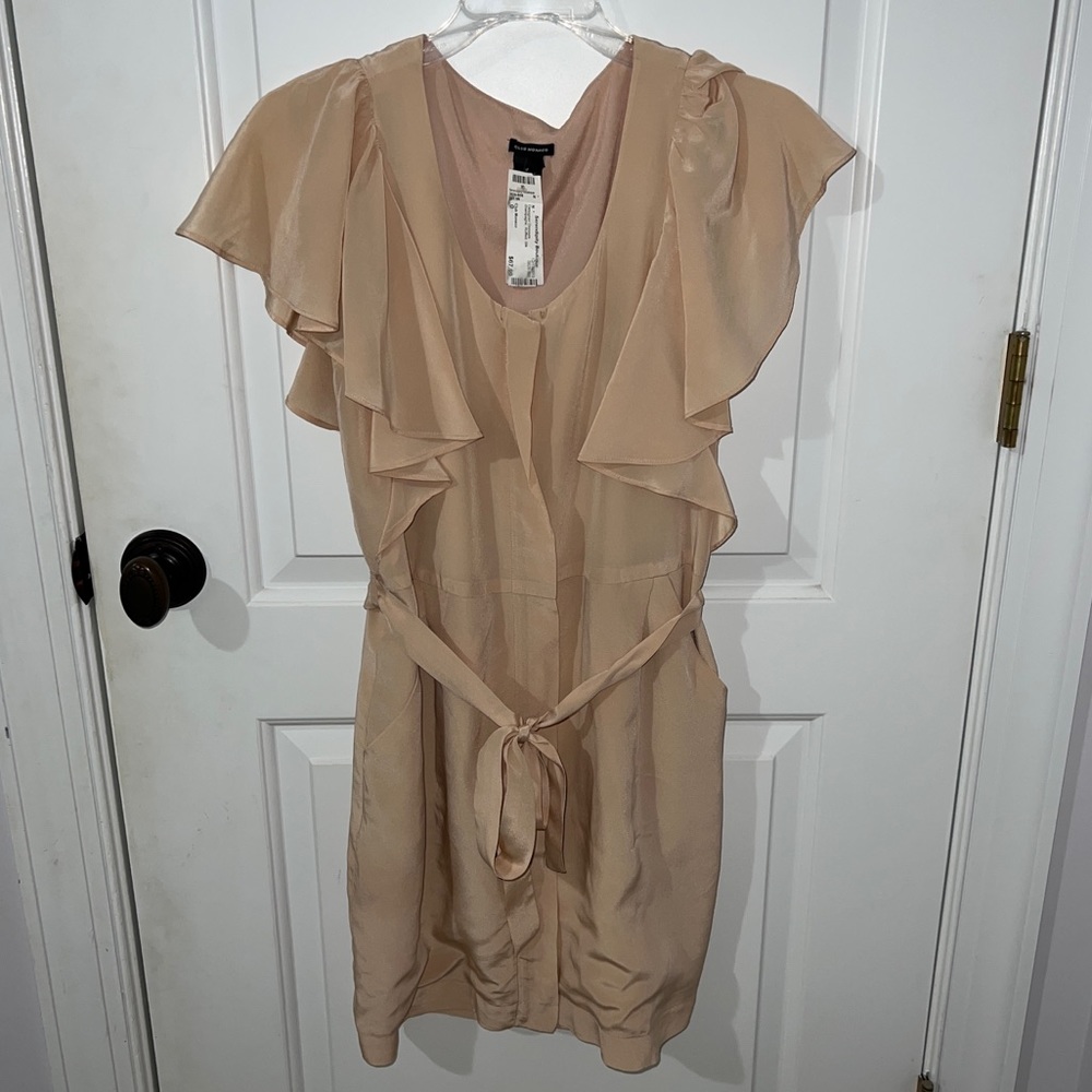 Ruffle Sleeve Dress